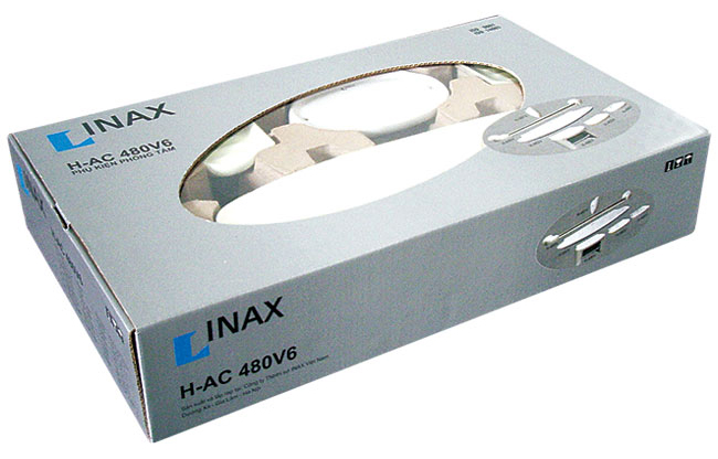 Bộ phụ kiện phòng tắm CB series INAX H - AC480V6 (6 món Màu trắng)