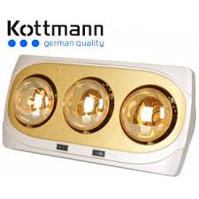 Đèn sưởi nhà tắm Kottmann 3 bóng K3B-NV