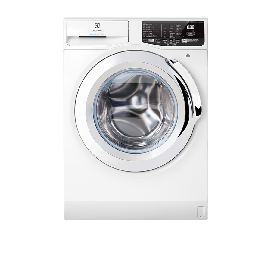 Máy giặt Electrolux 9,0kg cửa trước inverter EWF9025BQWA(1200v/p,giặt hơi nước,Màu Trắng)
