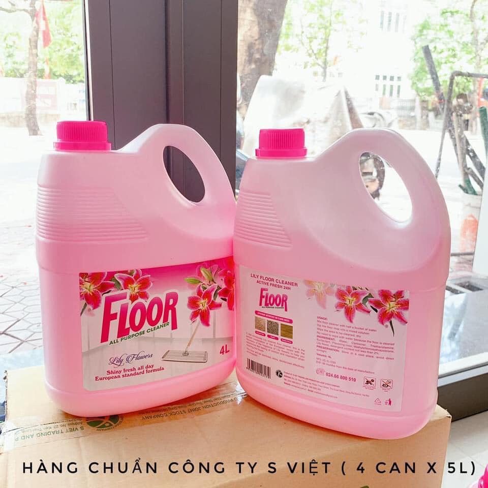 Nước lau sàn hương hoa S-Việt