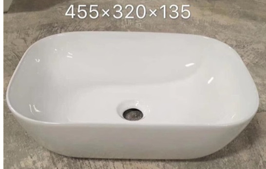 Lavabo sứ trắng C151 ( 46x32)