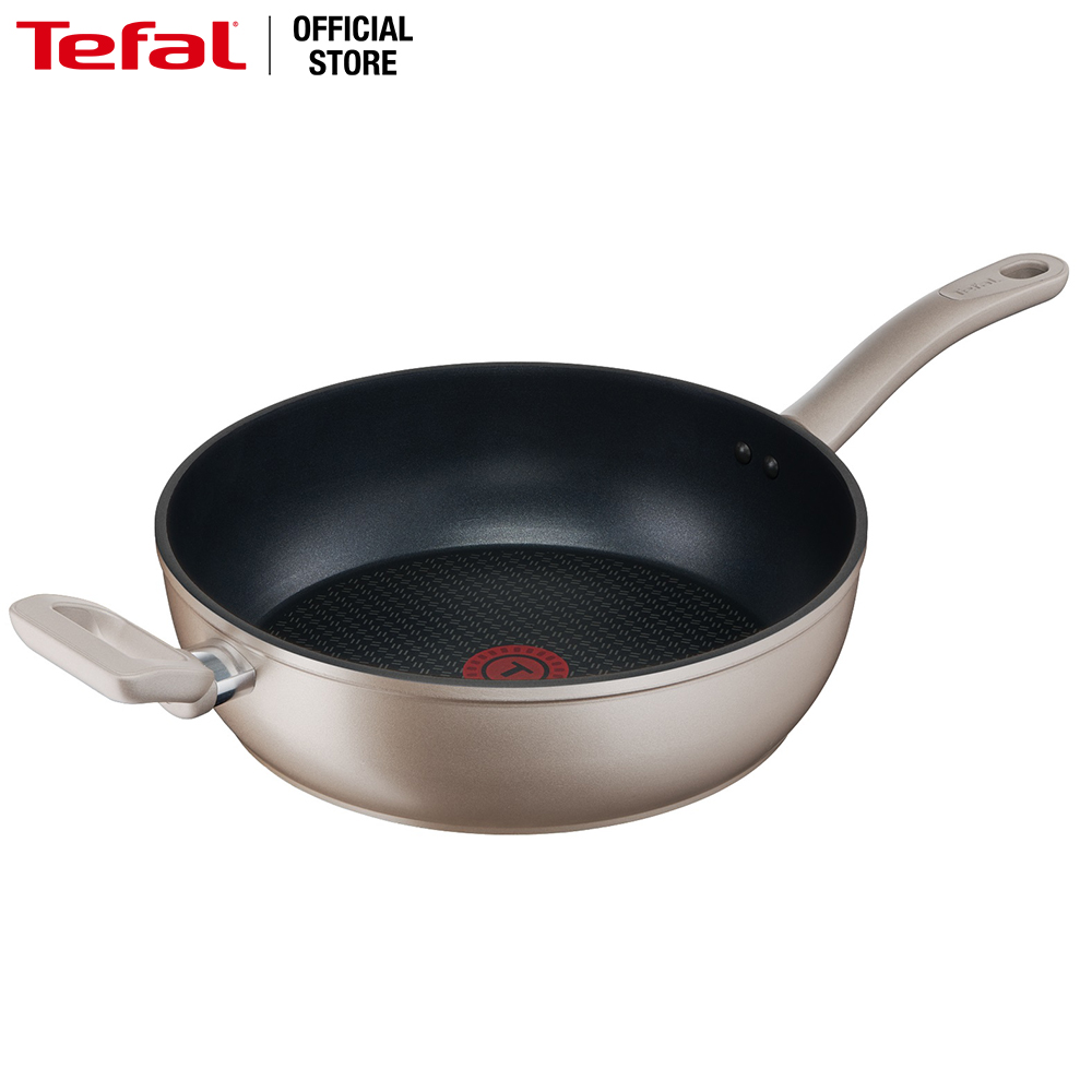 Chảo chiên chống dính đáy từ sâu lòng Tefal Sensations H9109014 28cm