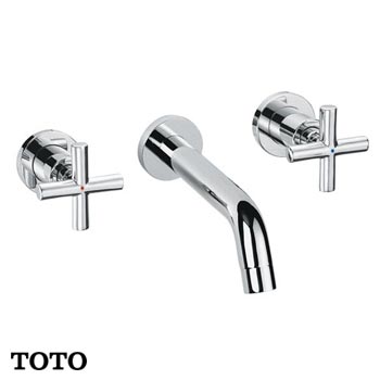 Vòi chậu nóng lạnh gắn tường TOTO TX118LECBR