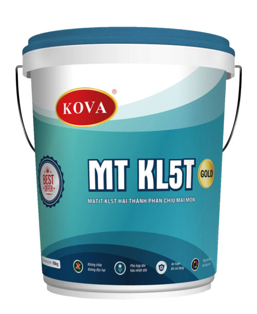 Matit hai thành phần chịu mài mòn (loại mịn) MT KL5T-Gold – thùng 5kg