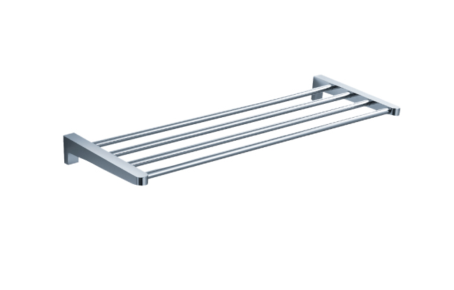 Thanh treo khăn 1 tầng 3 chạc Inax KF - 845VB inox MC series