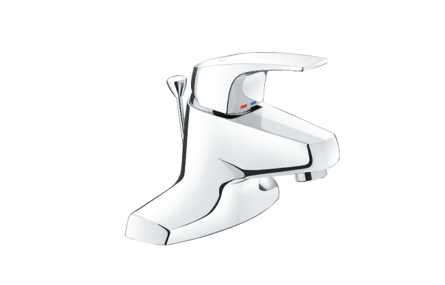 Vòi rửa lavabo nóng lạnh 2 chân Inax LFV-281S