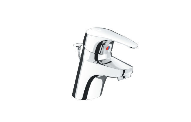 Vòi rửa Lavabo nóng lạnh 1 chân Inax LFV-102S