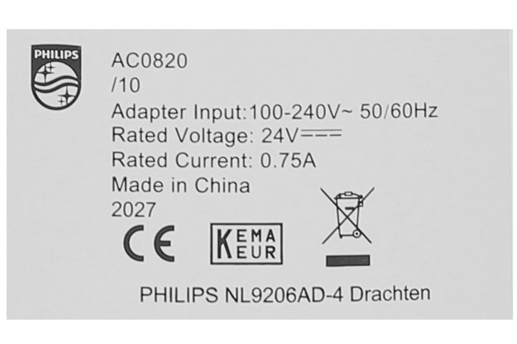 Máy lọc không khí Philips AC0820/10