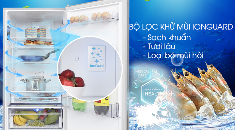 Tủ lạnh Beko Inverter 356 lít RCNT375E50VZX