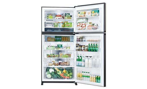 Tủ lạnh Sharp Inverter 520 Lít SJ-XP570PG-BK