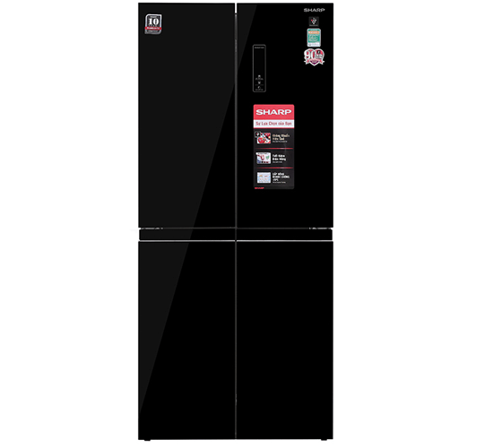 Tủ lạnh Sharp Inverter 401L 4 cửa SJ-FXP480VG-BK