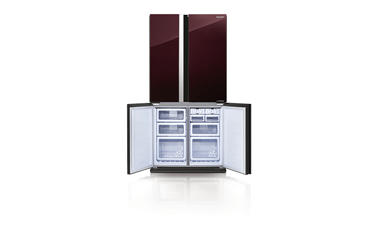 Tủ lạnh 4 cánh Sharp SJ-FX688VG-RD - 678 Lít Inverter