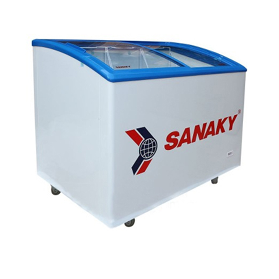 Tủ đông Sanaky 260L Inverter VH-3899K3(2 cánh kính cong lùa,dàn Đồng)