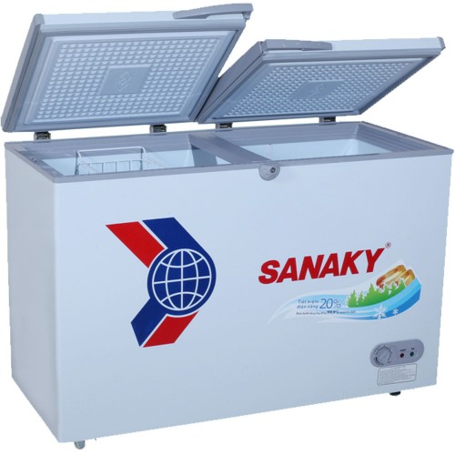 Tủ đông Sanaky 400 lít VH 4099W1, 2 ngăn đông và mát