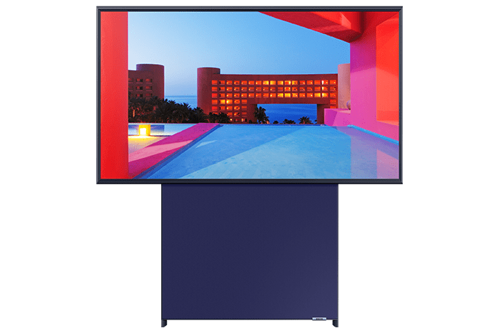 QLED SERO Tivi Samsung 4K 43 inch QA43LS05TAKXXV Lifestyle TV