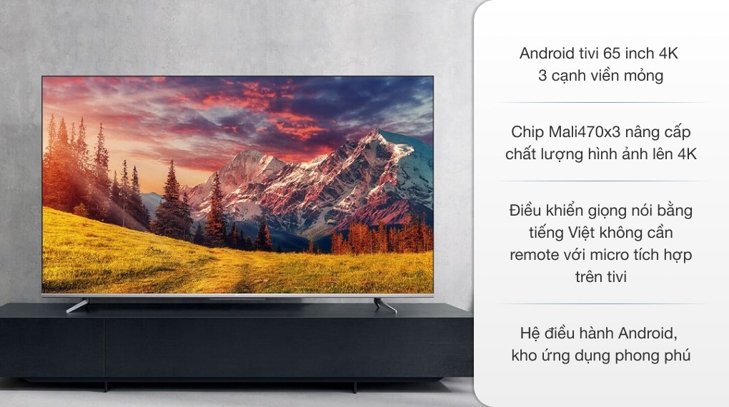 Android Tivi TCL 65 inch 65P715