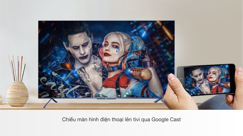 Android Tivi QLED TCL 4K 55 inch 55Q716 