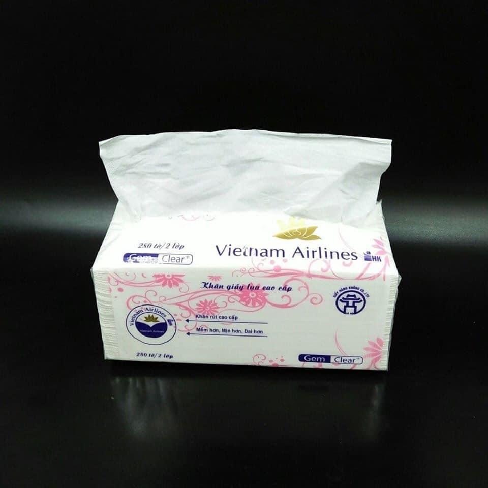 Giấy ăn rút VietnamAirline hàng cao cấp (set 10 gói)