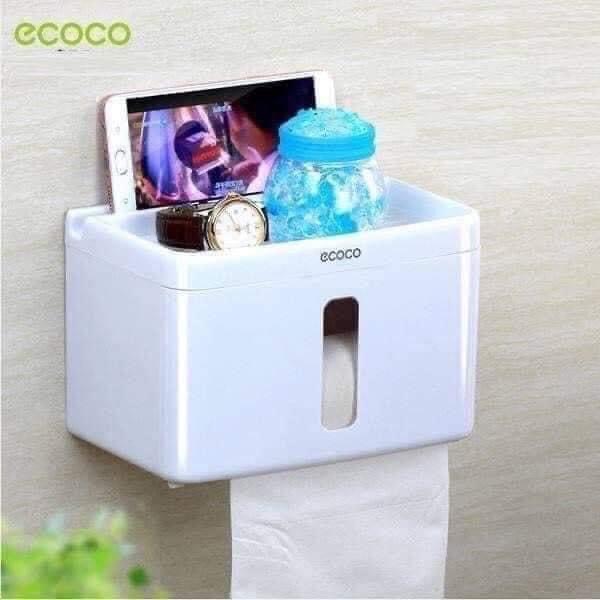 Hộp đựng giấy vệ sinh Ecoco 1 tầng cao cấp