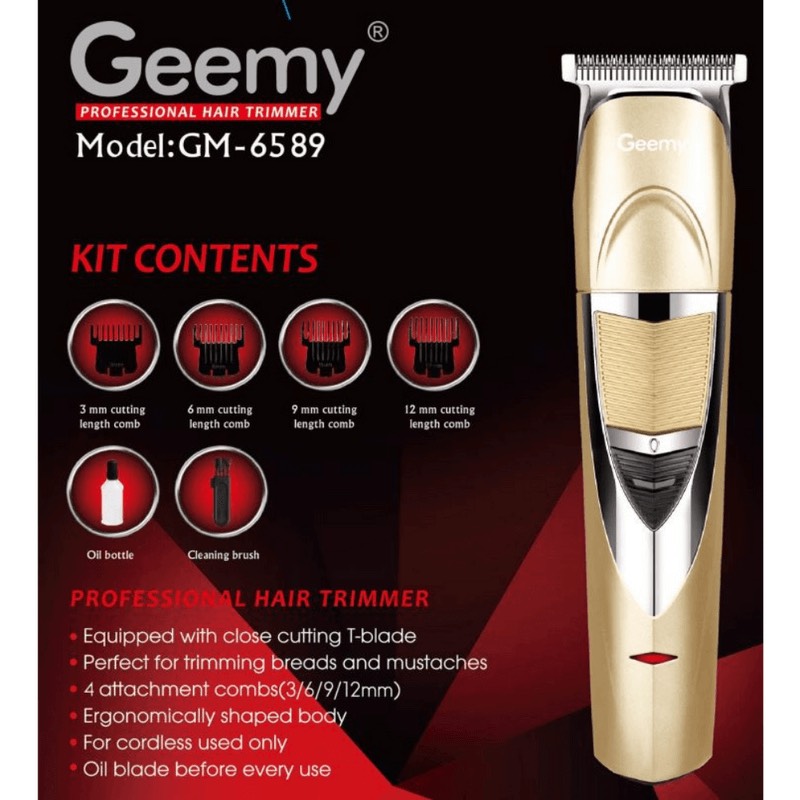 Tông đơ cắt tóc gia đình GEEMY GM-6589 