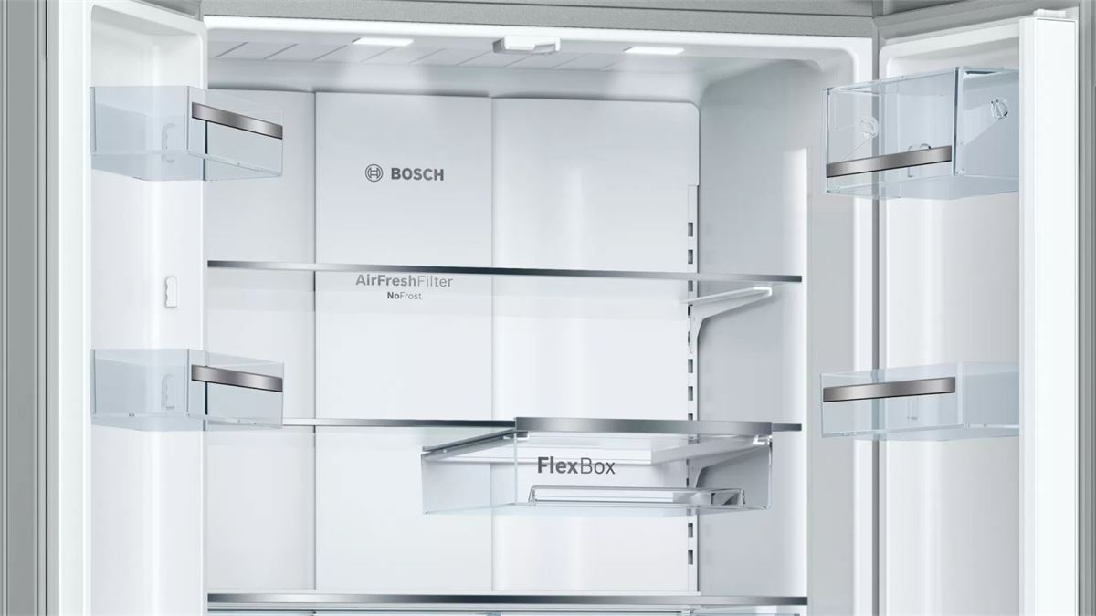 Tủ lạnh cửa dưới kiểu Pháp Bosch KFN86AA76J